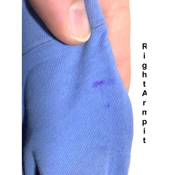 Vineyard Vines Blue Shirt Pink Whale Circle Logo Front Pocket Men M Double Sided - Picture 6 of 6